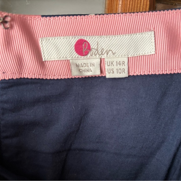 Boden A-Line Skirt - Navy, Pink, White, Olive - Picture 3 of 3